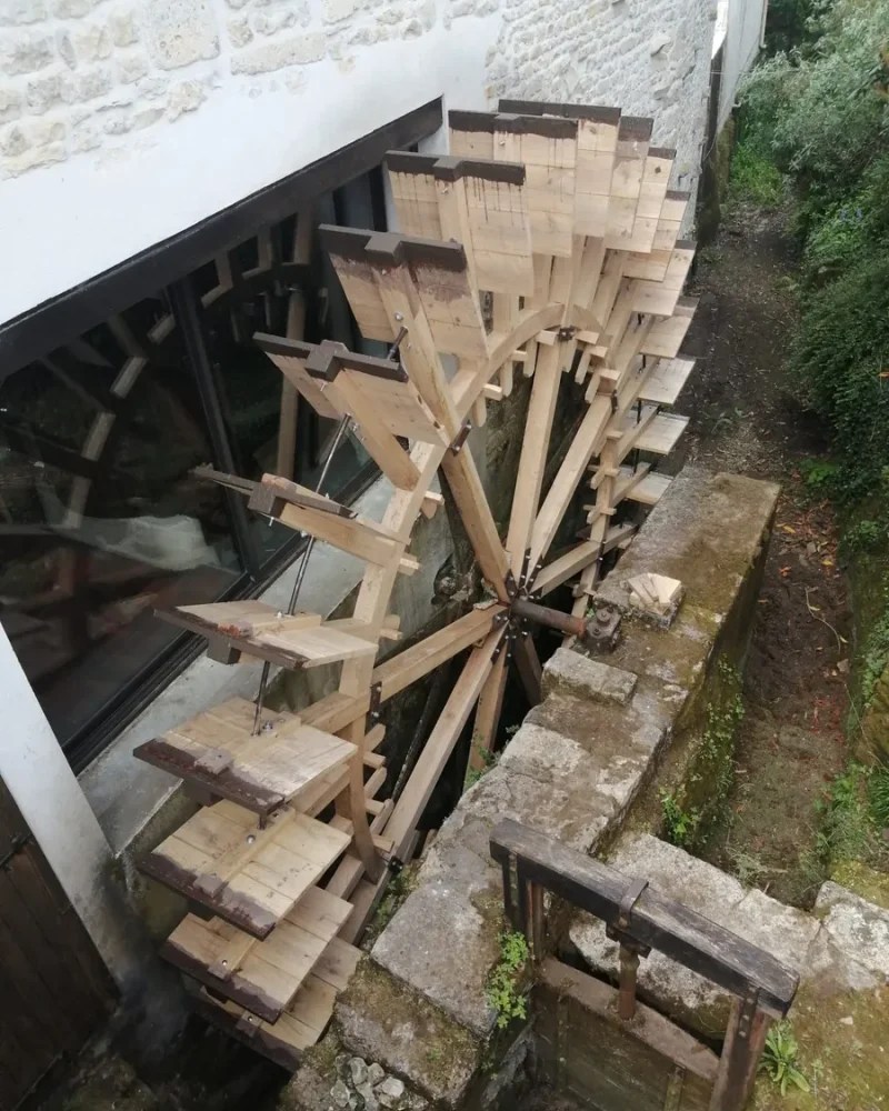 Charpente Roue à aube (4)-petite