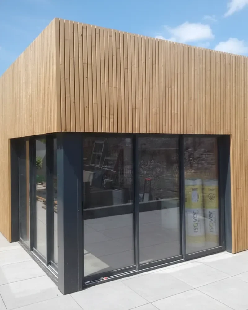 Double baie aluminium-petite