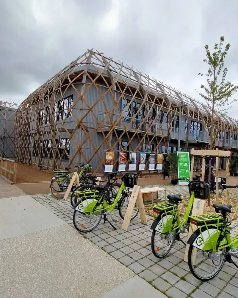 Réemploi Borne à vélo Cyclab-petite