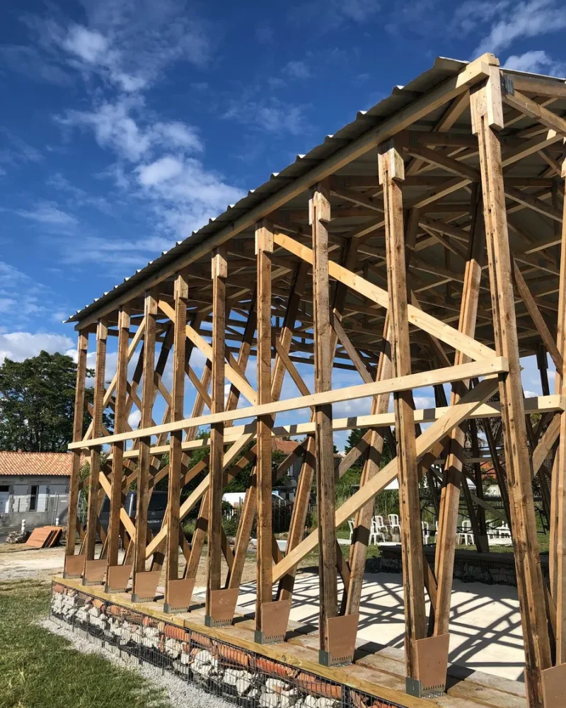 Réemploi charpente Kiosque jardin (4)-petite